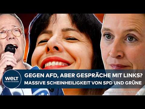 GERMANY: Against the AfD, but talking to the Left? – Massive hypocrisy from the SPD and the Greens