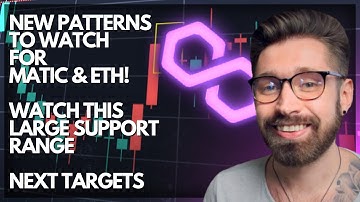 POLYGON PRICE PREDICTION 2022💎WATCH THIS PATTERN FOR MATIC & ETH - BIG SUPPORT RANGE FOR ETH👑TARGETS