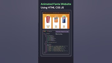 🚀 Animated Ecommerce Website #coding #webdevelopment #css #shorts #animation #html #javascript