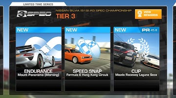 Real Racing 3 Nissan Silvia (S15) R3 Spec Championship (v7.0.5) Tier 3 (PR 45.8)