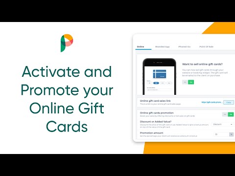 Activate & Promote Your Online Gift Vouchers