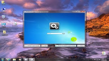 How To Change Windows 7 Login Screen