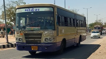 GSRTC Deluxe Express Bus Overtake Ordinary (Lokal) Bus And Luxury Bus Full Speed 🔥💥
