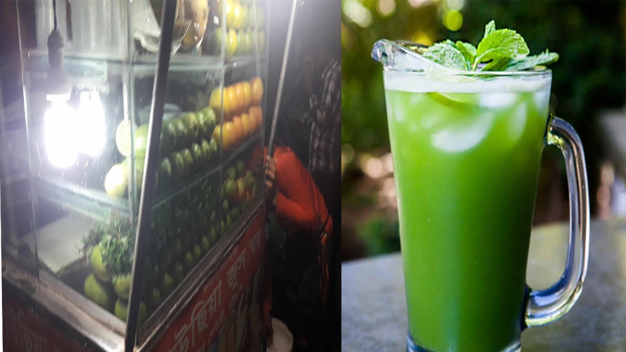 Mint Lemonde I Best Street Drinks ever I The Street Food ATW YouTube