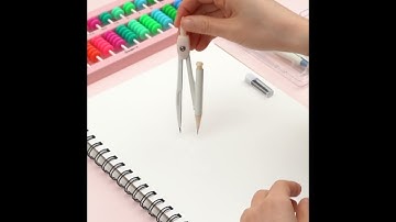 Compa Học Sinh, Compa Chì Bấm Dành Học Sinh Học Tập Đa Năng, Tiện Dụng, Siêu Cute #shorts