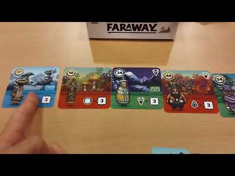 Faraway best Essen game discovery BGA #howtoplay  #review   #tabletop  AmassGames  #game  #spiel