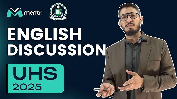 UHS MDCAT 2025 Answer Key - English Discussion