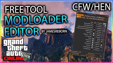 ★ [GTA V/PS3]  ᴺᴱᵂ FREE ML EDITOR TOOL v40.1  (CFW/HEN) | MAKE YOUR OWN MODLOADER + DOWNLOAD★