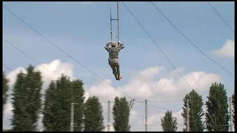 Airborne Brigade Jump Training - Parachute Landing Fall (PLF)