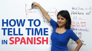 How to tell time in Spanish