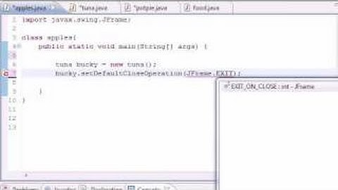 Java Programming Tutorial - 54 - Event Handler Program