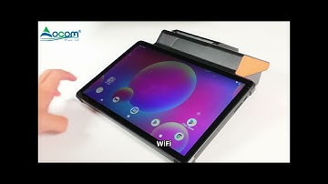 POS-T1101R:OCOM Android 13 11inch IPS Screen Desktop Android POS Machine