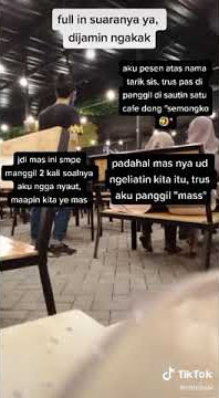 Pesan Es atas nama tareek sis, semongko 😆