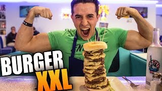 MANGER UN HAMBURGER XXL !!