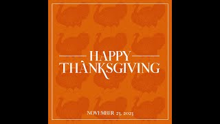 Senator Hyde-Smith Issues 2023 Thanksgiving Message