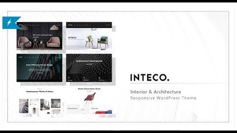Inteco - Interior Design For Interior & Architecture WordPress  | Themeforest Templates