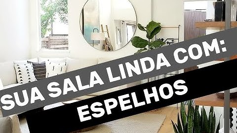 BELAS IDEIAS DE ESPELHOS PARA SALA