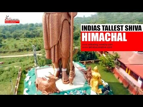 150FT Shiva Statue At Himachal Pradesh, Lord Shiva clay Idol (Murti)Making & Coloring Amazing works @akartkalingaacademy3545