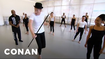 Conan Learns To Dance At Alvin Ailey | CONAN on TBS