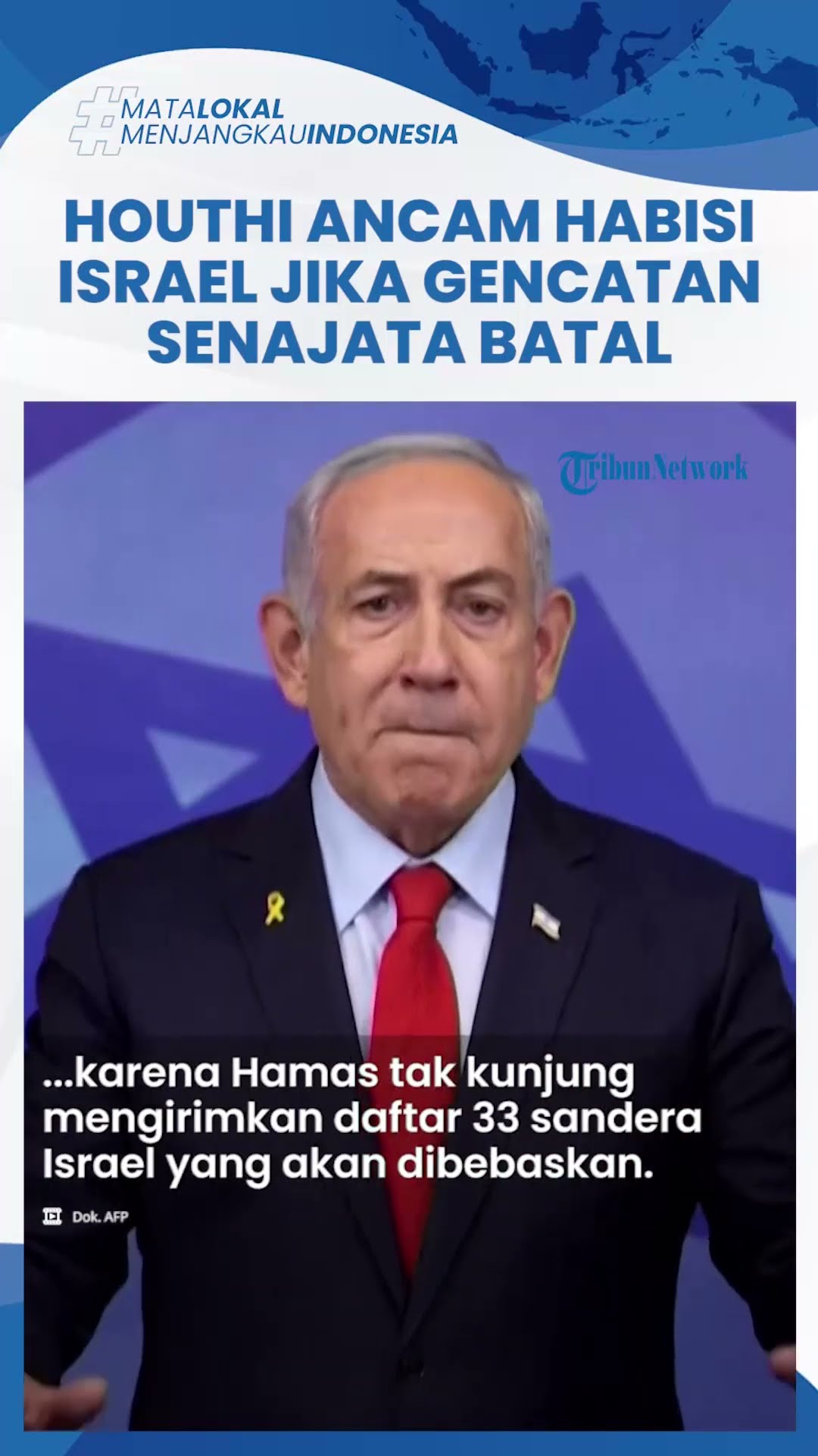 Gencatan Senjata Hamas dan Israel Terancam Batal, Houthi Ngamuk Ancam Luluh Lantakkan Tel Aviv
