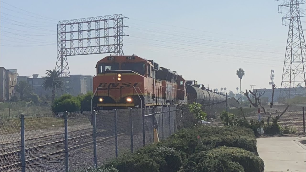 BNSF First Local Train at Redondo Beach Station. YouTube