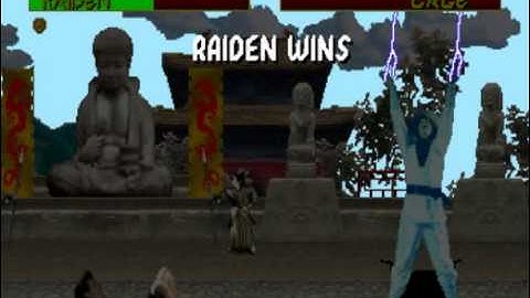 Mortal Kombat Arcade Version Prototype 8.0 Very Hard Playthrough Raiden / Rayden
