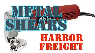 Harbor Freight  Metal Shears  Review  Awesome or NOT