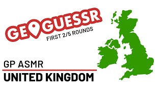 ASMR GeoGuessr - United Kingdom Part 1 (breathing sounds) ~40 mins