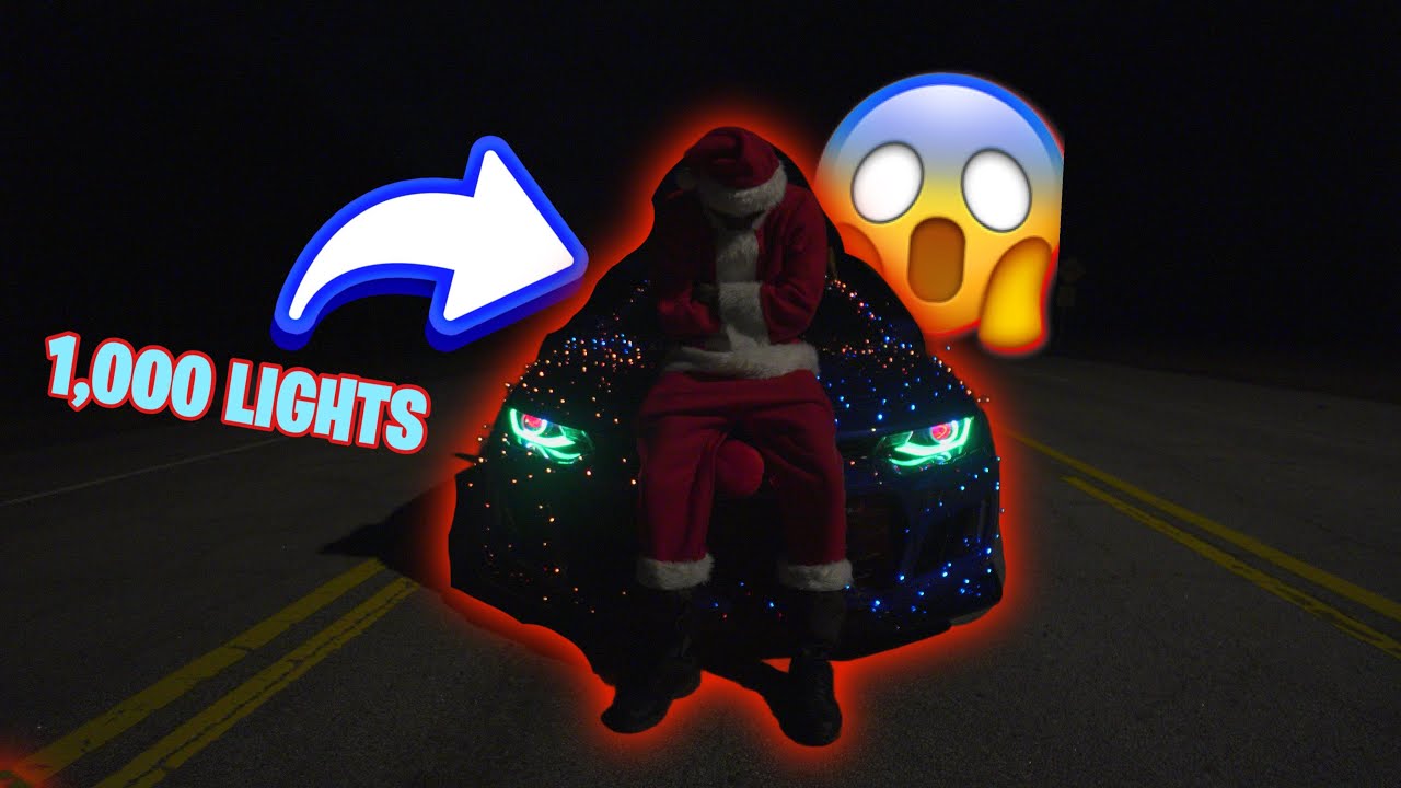 1 000 Christmas Lights On My ZL1 Camaro You Won t Believe The 1 000 christmas lights on my zl1 camaro you won t believe the