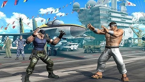 LEVEL 5 Clark Still VS Goro Daimon KOF XIV BATTLE TUTORIAL The King of Fighters XIV