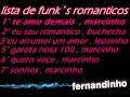 Seleo de funks romanticos funk melody