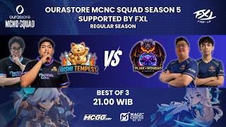 🔴LIVE: OURASTORE MCNC SQUAD S5 SUPPORTED BY FXL | AISHI TEMPEST VS PIJAK X WENBAO ESPORT| D32 #mcgg