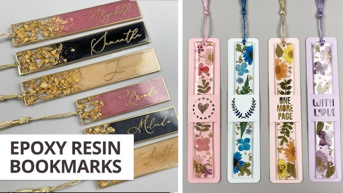 Resin Bookmark Holder Kraft Bookmark Sleeves Diy Bookmarks - Temu Austria