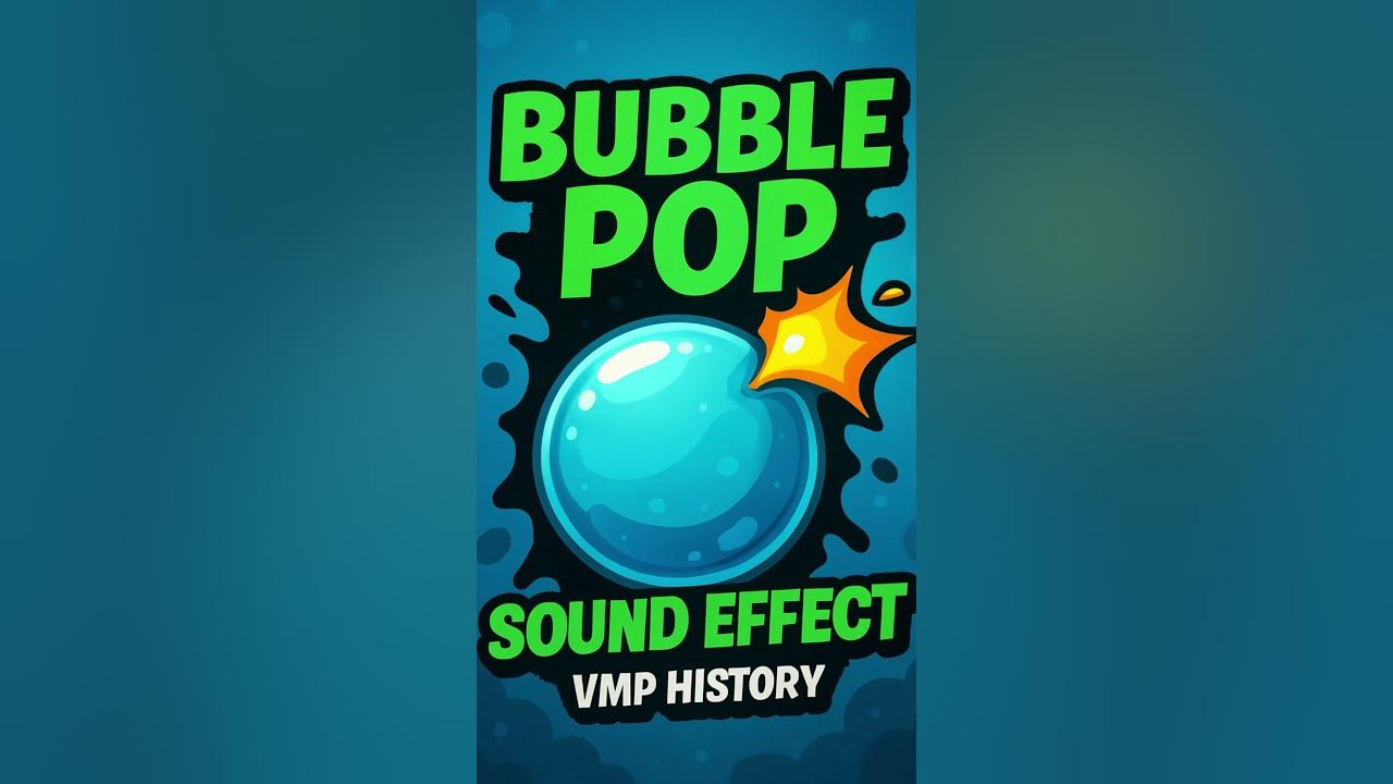 Bubble Pop Sound Effect | Clean, Crisp Pop SFX for Games, Edits & Animation
