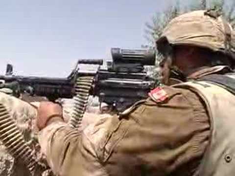 Canadian Forces battle with Taliban Forces in Afganistan