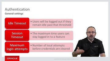 MAF: 41. Oracle MAF Authentication Connections and Configuration