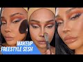 FREESTYLE MAKEUP I DID ON TIK TOK | SONJDRADELUXE