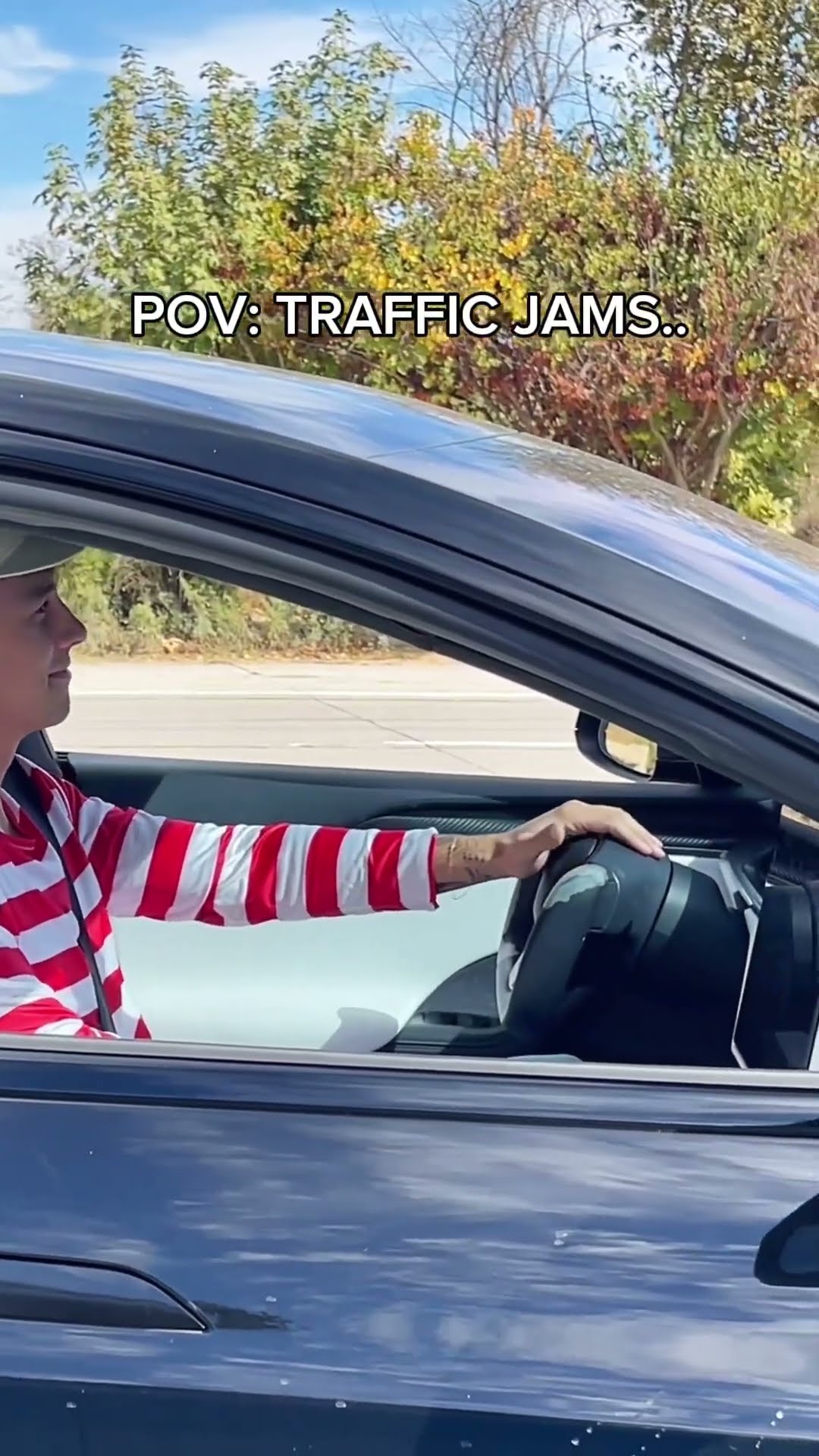 When You're Stuck In Traffic Jams... ??