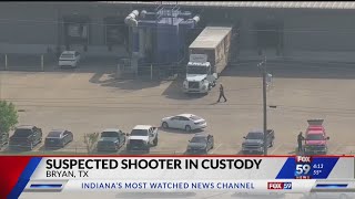Suspected shooter in custody in Texas