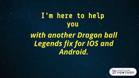 Dragon ball Legends Loading Fix!
