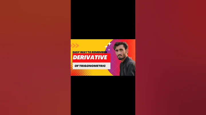 Easy Way To Remember Derivatives Of Trigonometric Ratios. #youtubeshorts #ytshorts #shorts