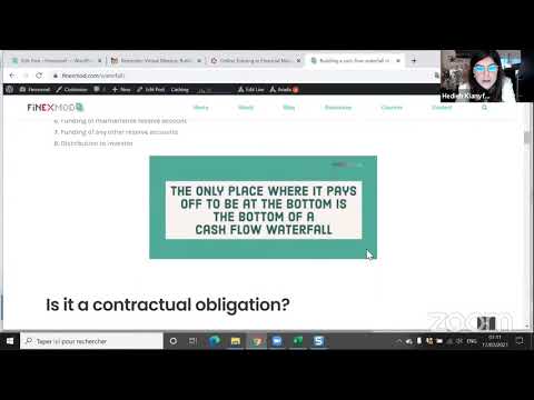 Virtual Meetup: Building a cash flow waterfall in a project finance model