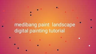 how to makelandscape  scenery   in medibang paint on  Android mobile #artist #tutorial #Android ?