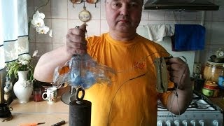 Ерш для чистки банных труб (Brush for cleaning sauna tube)(наш сайт: http://sgrib.ru (cultivation and sale of oyster mushrooms) У нас есть русская баня. Топим мы ее дровами. А раз так, то надо..., 2014-01-30T06:13:12.000Z)