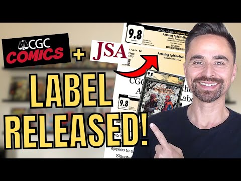 Breaking News! CGC & JSA Release New Authenticated Label & Service - Grading The Auto?!?!