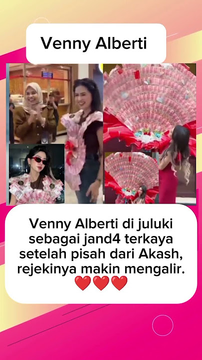 Venny dijuluki sebagai jand4 terkaya setelah bercer4i#shortvideo #beritaterkini #vennyalberti #fyp