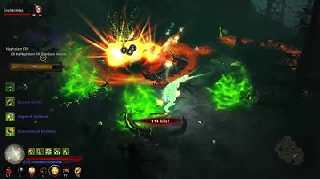 [Diablo 3] 2.4 Crusader Farming Keystones and GRift 74+ Solo (PS4)