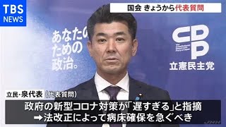 きょうから代表質問 政府コロナ対策や「新しい資本主義」で論戦