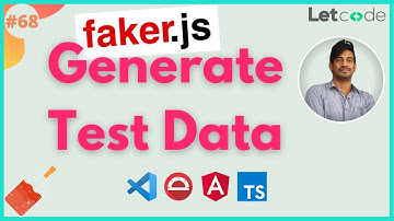 Faker - Test Data | Protractor Tutorial