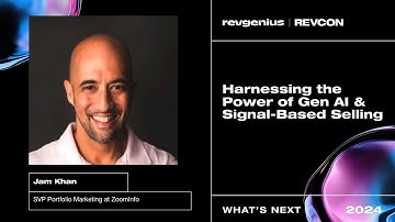 RevCon 2024: Harnessing the Power of Gen AI & Signal-Based Selling
